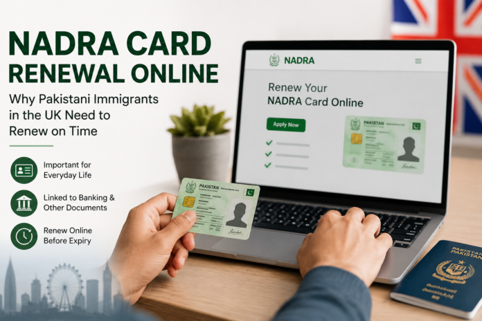 Nadra Card Renewal Online