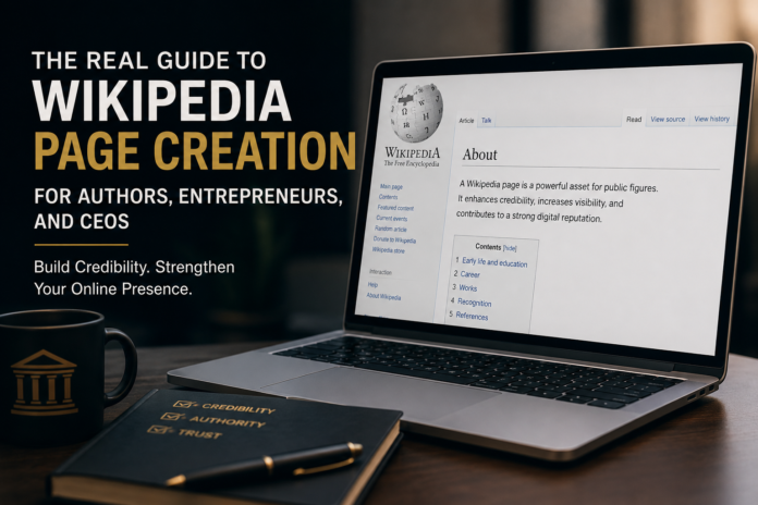 Wikipedia Page Creation