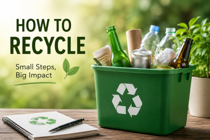 how to recycle how to recycle