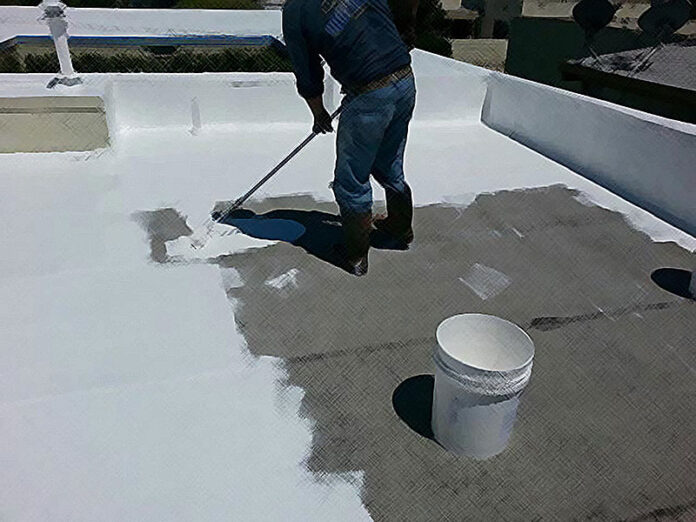 Acrylic-Coating Carbon Concrete