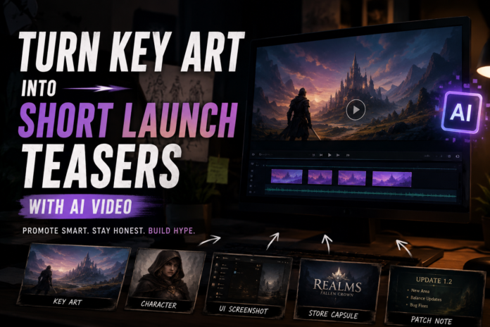 AI Video for Indie Game Launch Teasers