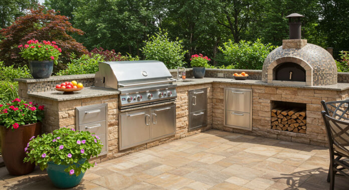 Outdoor-kitchen
