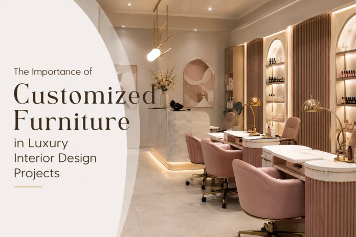 Customized Furniture in Luxury Interior Design Customized Furniture in Luxury Interior Design