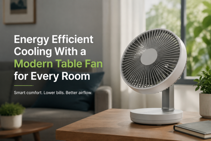 table fan