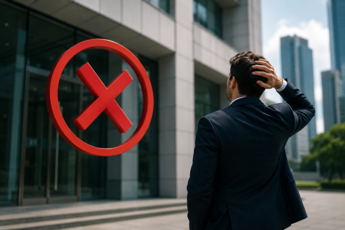 Singapore bank rejections