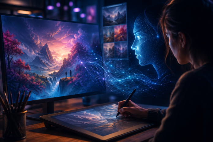 AI image generation tools