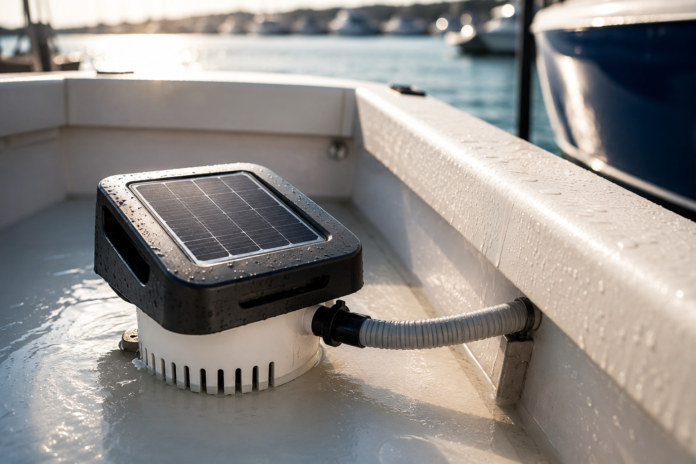 Solar Powered Bilge Pump