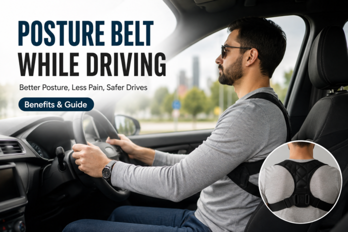 Posture Belt While Driving Posture Belt While Driving