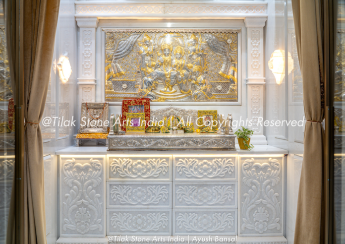 Modern Marble Temple