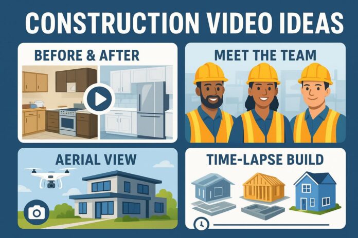 Best Video Ideas for Construction Company YouTube Marketing