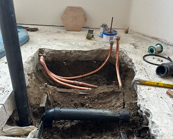 Slab Leak Detection and Repair in Vista CA