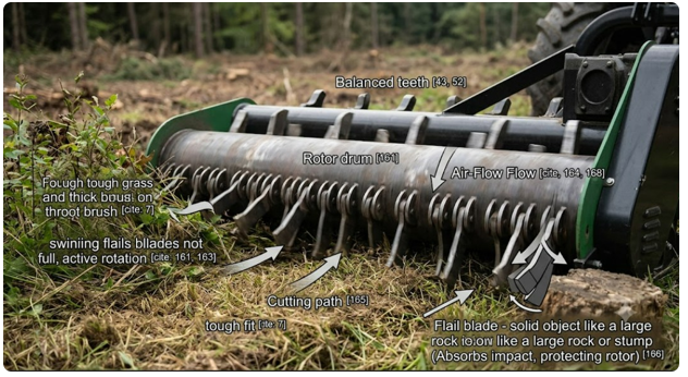Fluid Dynamics and Centrifiugal Force: A Deep Dive into Flail Mower Kinematics