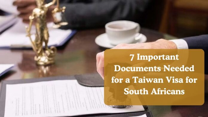 Taiwan Visa for South Africans