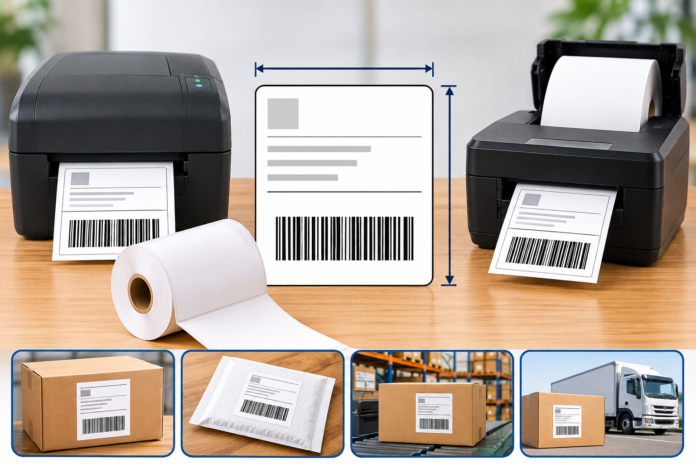 What Is the Standard Size for a Shipping Label?