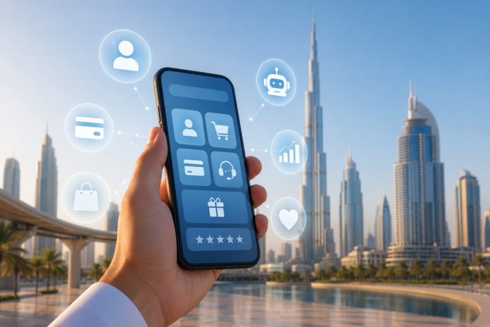mobile apps improve customer experience in UAE