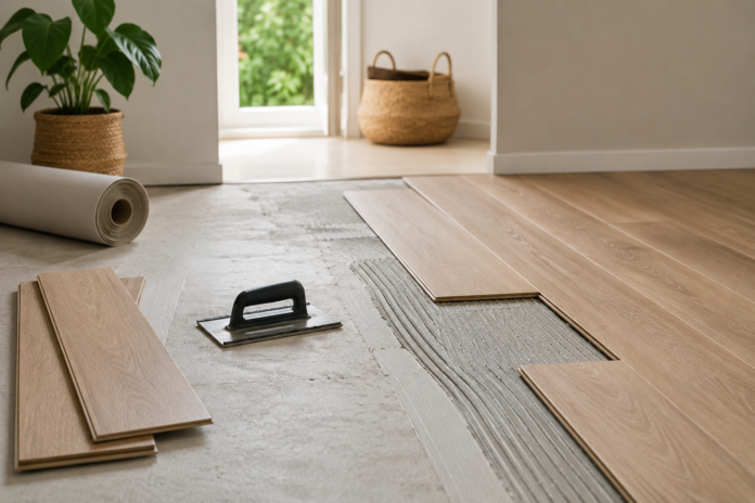 Less Wasteful Flooring Renovation