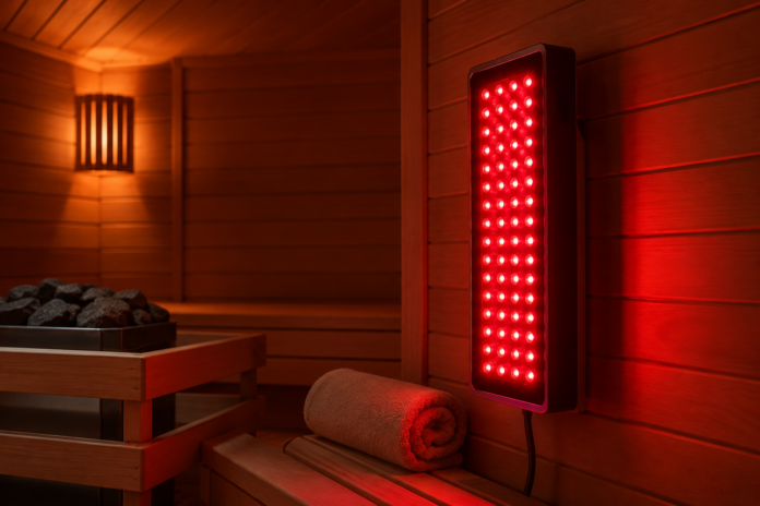Sauna Red Light Therapy