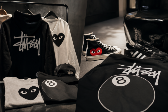 Stussy and Comme des Garçons