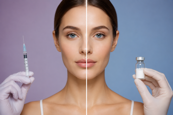 Sculptra vs Hyaluronic Acid Fillers
