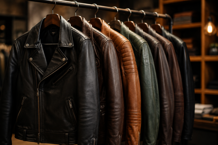 Leather jackets