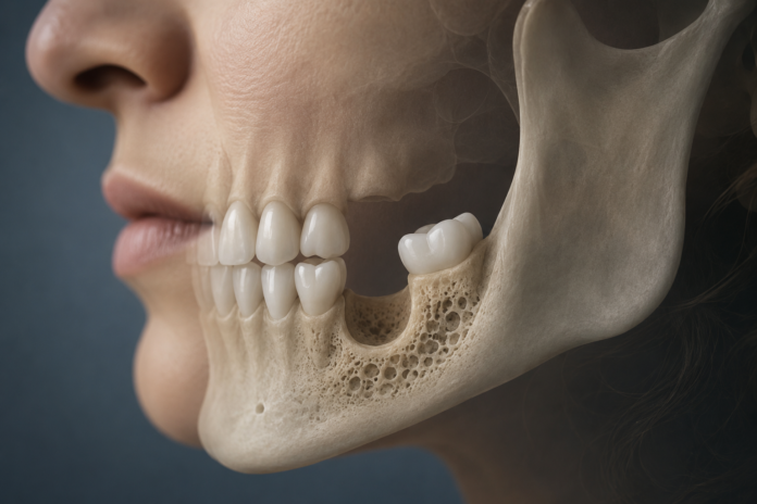 jawbone loss after tooth loss