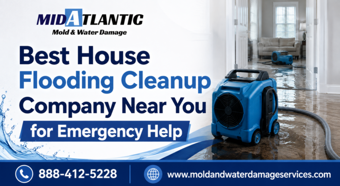 house flooding clean up company