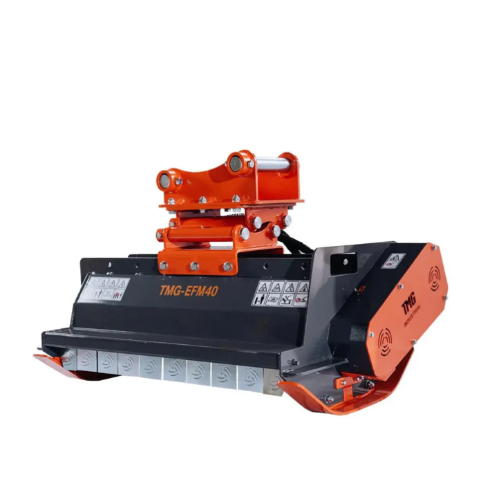 excavator flail mower