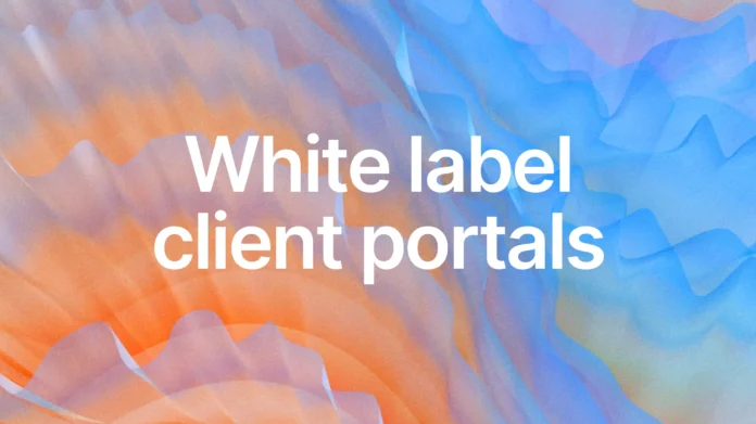 label client portal builder