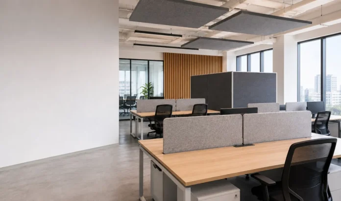 Open-plan office noise