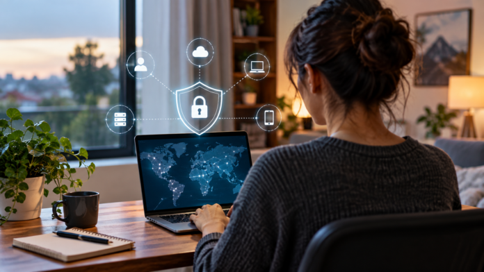 secure remote work