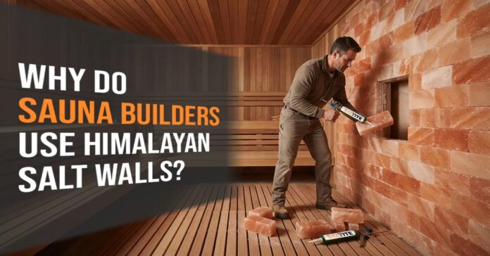 Why Do Sauna Builders Use Himalayan Salt Walls?