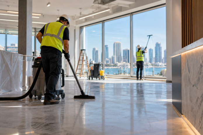 commercial post-construction cleaning