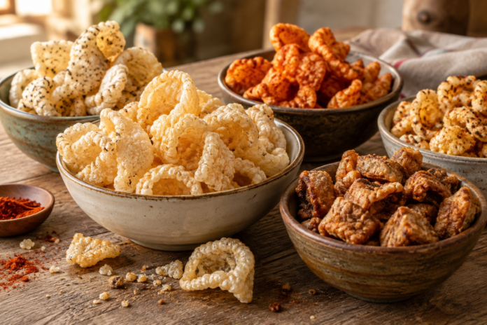 savory pork rinds