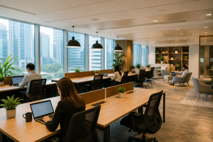hot desk Singapore