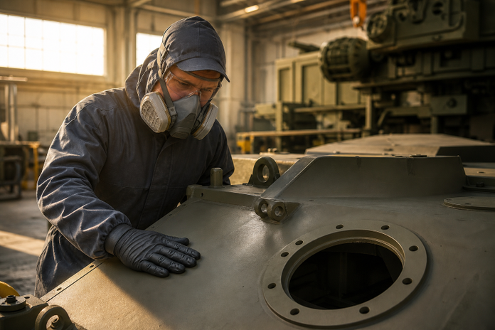 Military Equipment Coating Workflows