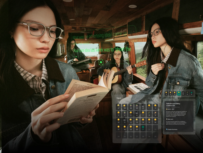 AI glasses battery life