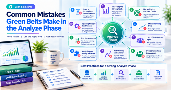 Common Mistakes Green Belts Make in the Analyze Phase