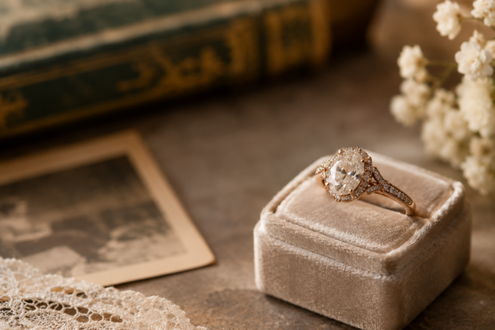 Vintage-inspired engagement rings