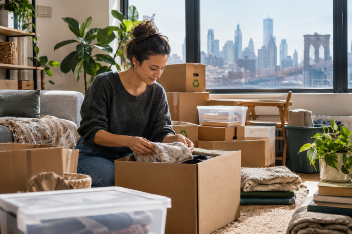 Lower-waste moving