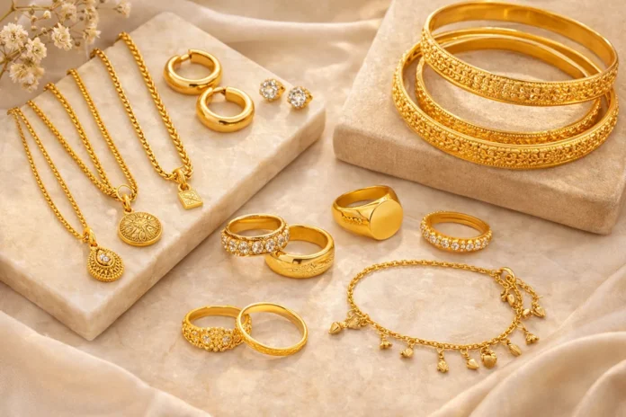 Gold Jewellery Design