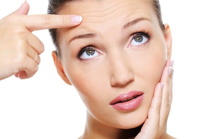 How to prevent forehead wrinkles
