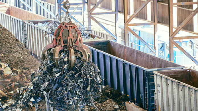 scrap metal recycling program
